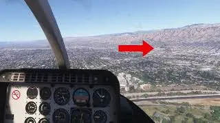 Aerial Tour of LA in the Bell 407 in Microsoft Simulator 2024