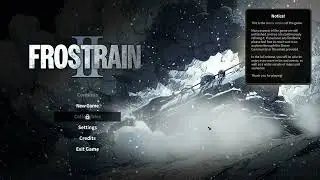 FrosTrain 2 demo: Snowpiercer like