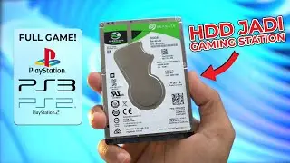 GOKIL! Ubah Hardisk Jadi Gaming Station! Tinggal Colok Mainkan - LENGKAP!