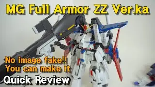 Just made MG Full Armor ZZ Ver.ka. It is not image fake. You can make it easily.