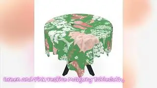 Green Woodland Tablecloth, Adding a Natural Charm to Dining