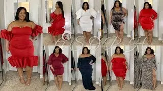 Slaying Holiday/Formal Parties! | ASOPH Dress Try-On Haul | Plus Size - Curve
