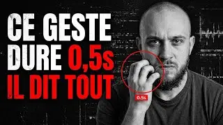 Ce geste dure 0,5 seconde (et il dit tout de vous)