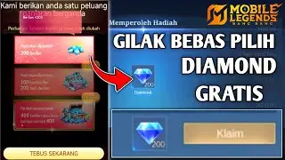 BEBAS PILIH DIAMOND MLBB GRATIS HARI INI 2026, EVENT DIAMOND GRATIS MOBILE LEGENDS TERBARU CUY
