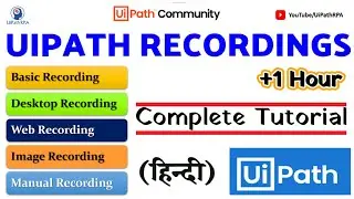 UiPath Recordings Complete Tutorial