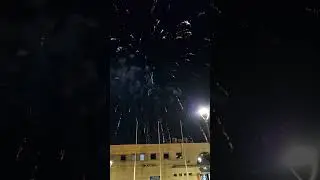 Benidorm fiesta fireworks