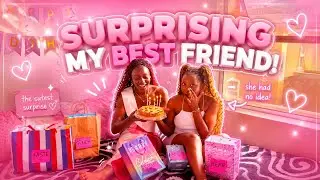 I SURPRISED MY BEST FRIEND FOR HER BIRTHDAY **SHE CRIED😬😬**