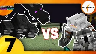 FIGHTING THE ENDER DRAGON AND WITHER! (Nether Depths: FINAL) -The Slackers