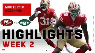 Raheem Mostert & Jerick McKinnon Highlights vs. Jets | NFL 2020
