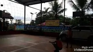 Smash keras garis serang