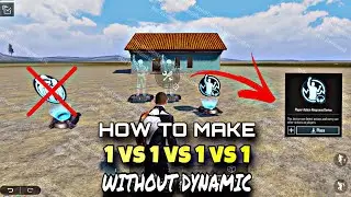 1 vs 1 vs 1 vs 1 WOW MAP SETTING | WITHOUT DYNAMIC WOW MAP | WOW MAP CREATION