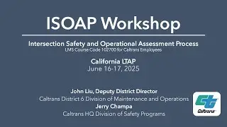 ISOAP 2-Day Workshop (Day 1)