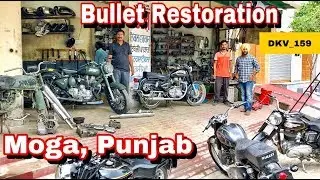 Bullet Modification | Mechanical Work | Paint And Nickel Job | Rebuild | Moga, Punjab | DKV_159