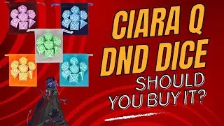 CiaraQ Dungeons and Dragons Dice with Pouches - TCG View Review