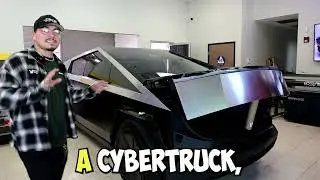 SCT Motorsports| PPF, Window Tint, Ceramic Coating | CYBER TRUCK GETS A CRAZY WRAP!