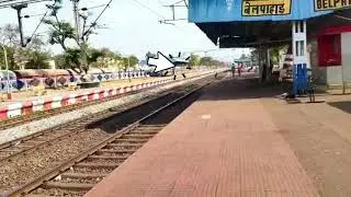 railway train railway pilot railway station belpahar Odisha India 🇮🇳