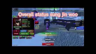 showcase Sung Jin Woo Ascending 3 Trait Eternal Anime Paradox - Roblox