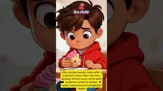Den Malik makan teratur #jojo #animasi #anakanak #hiburan #joan