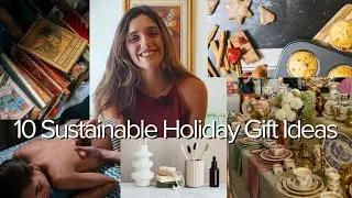 +10 SUSTAINABLE HOLIDAY GIFT IDEAS for an eco-friendly holiday season II THE ECO MAR