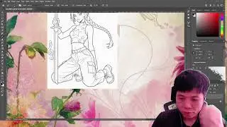 c&ugrave;ng học photoshop  với  trần văn xoan 10