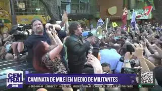 Así fue el PASO de Milei por Mendoza: euforia y caos total