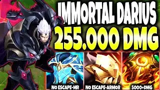 My Darius went BEYOND IMMORTAL BUILD ~ 255.000 TOTAL DMG & 30.000 Heal 🔥 LoL Top Darius s12 Gameplay