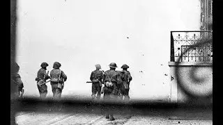 (WW2 Audio) Street fighting and artillery in NW Europe 1944-45