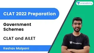 Government Schemes| CLAT 2022  Preparation | Keshav Malpani