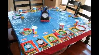Cool Thomas the train birthday party ideas