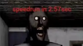 granny speedrun practice mode in 2:57 sec-v1.7.8