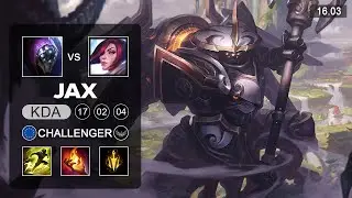 Jax vs Fiora Top - EUW Challenger - Patch 16.03 Season 16