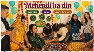 Didi ki mehndi ka vlog❤️🧿 #mehandi #vlog #vlogger #viral #wedding 