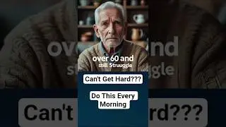Over 60 Struggling With Erections Do THIS Every Day! #healthyaging #over60health #shortsvideo