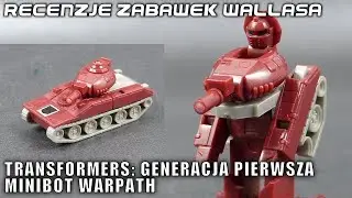 Recenzja zabawki Transformers - G1 Warpath
