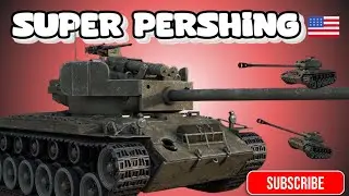 NOTHING STOPS THE SUPER PERSHING - War Thunder gameplay