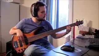 Scale the Summit - The Levitated (Fretless Bass Cover)