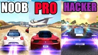 NOOB vs PRO vs HACKER in Asphalt Nitro