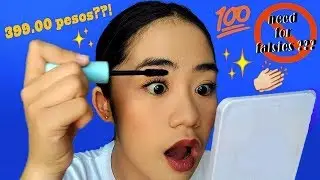 WORTH IT BA?? Maybelline Total Temptation Waterproof Mascara + first impression | Diane Gervacio