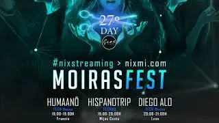 @hispanotrip , #techno , #mijascosta #nixstreaming 📲 @moirasfest D27