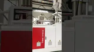 High speed hdpe pp pe pipe making production line #machine #extrusion #pipelining