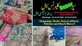 Pakistan&rsquo;s Hidden Luxury Stock Sale | Designer Suits Up to 80% OFF