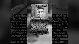 Curtis LeMay &ndash; Strategic Air Commander of XXI Bomber Command in WWII  #history #militaryhistory #ww2