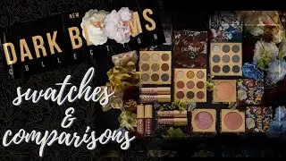 New ColourPop Dark Blooms Collection Fall 2020 | Swatches of Everything + Lots of Comparisons