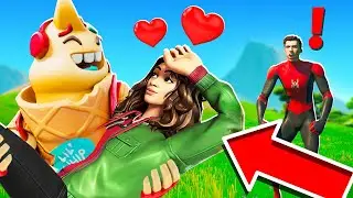 Je SAUVE la COPINE de SPIDER-MAN et IL EST SUPER JALOUX !! (Fortnite Chapitre 3)