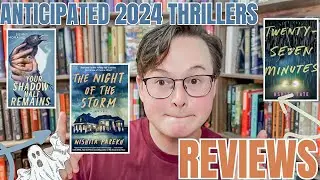 Anticipated New Thrillers You Need To Know About| spoiler free reviews and a new favorite author