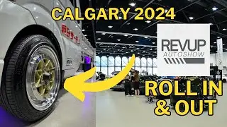 RevUp Auto Show Calgary 2024 Roll In & Out | Suzuki Carry DA63T