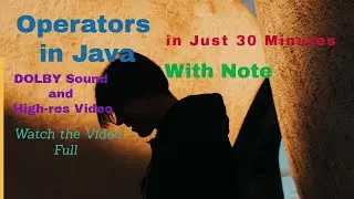 Operators in Java with practical examples | All about Java Operators