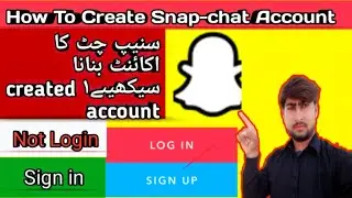 How to create snapchat account in 2020/ Hindi Urdu