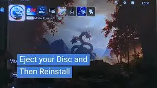 How to install PS5 Mortal Kombat 100% from the Disc !! #mortalkombat #ps5