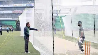 Pakistan cricket head coach Mike hesson & fakhar Zaman today net practice for T20 World Cup & series